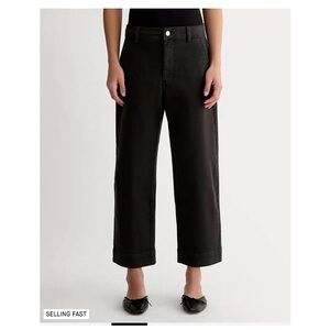Everlane THE UTILITY STRAIGHT-LEG PANT black size 10